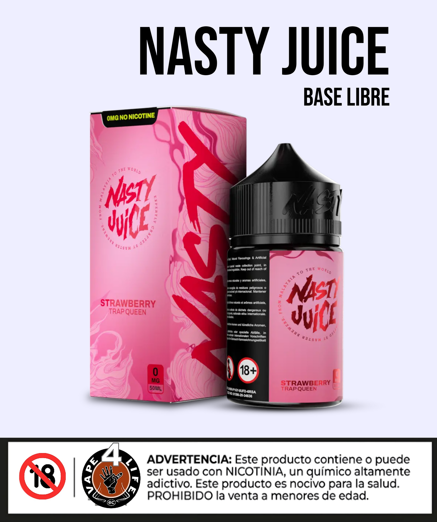 NASTY E-LIQUID BASE LIBRE 60ML