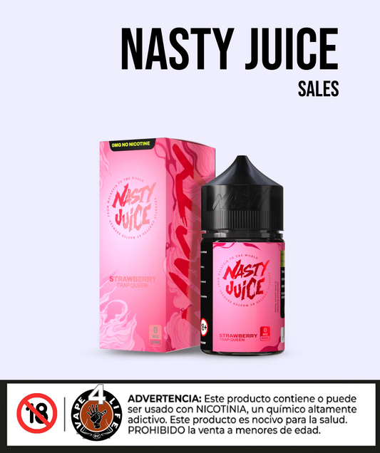 NASTY E-LIQUID SAL NIC. 30ML