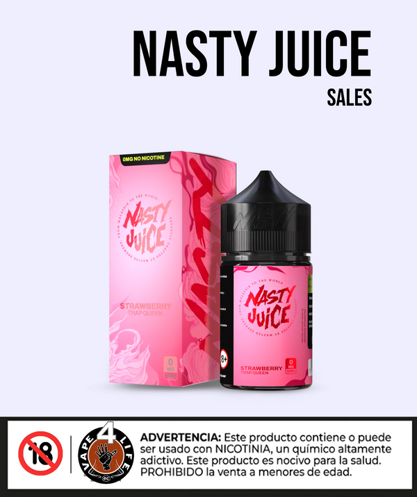 NASTY E-LIQUID SAL NIC. 30ML