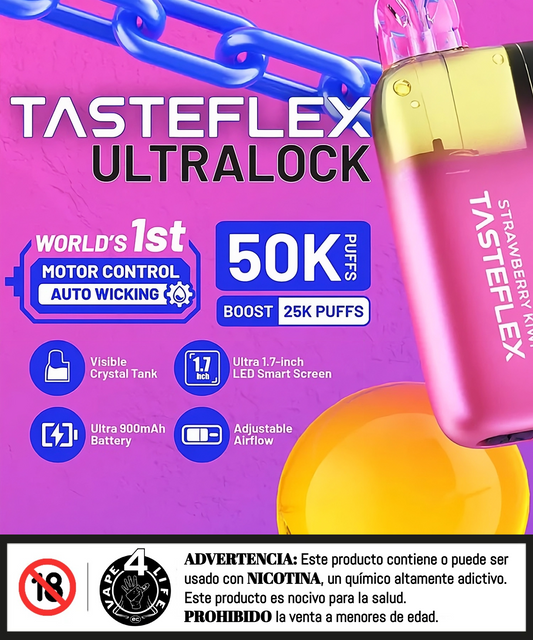 TASTEFLEX 50K puffs 5% nic.